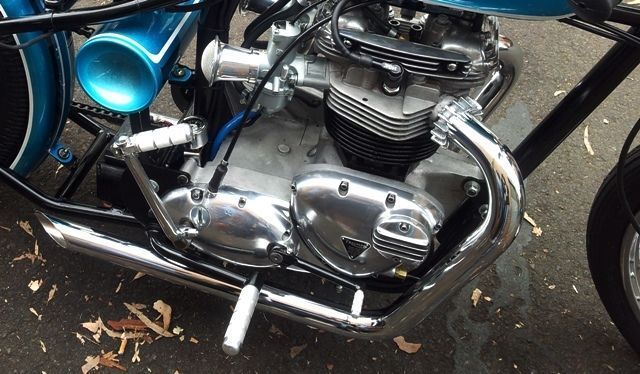 Gearchange Lever Custom Triumph 650 750 Aluminium Chopper Bobber Gbx0073 Unbranded