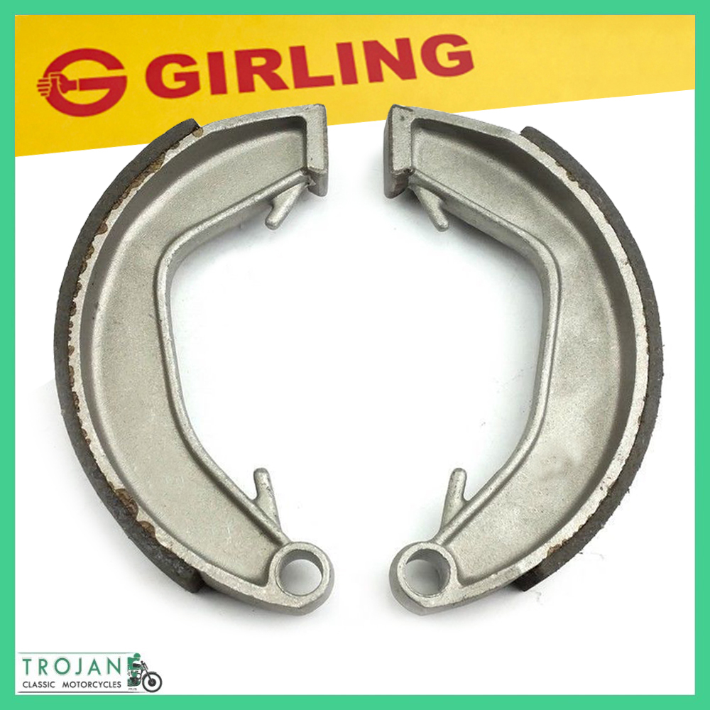 Norton Commando & Atlas Rear Brake Shoe Set – OEM Spec 06-0828T & 06-3417T