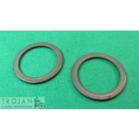 EXHAUST STEEL SEALING CRUSH LOCK WASHER, NORTON, (PAIR) 06-3995, NMT2166