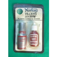 PLASTIC GASKET KIT, LOCTITE, NORTON, COMMANDO, GENUINE NOS, 06-4208