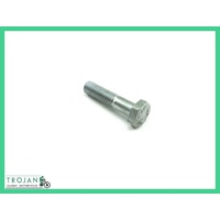 HEX HEAD BOLT, 1/4" x 28TPI x 1 1/8", TRIUMPH, NOS, 14-0202