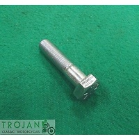 FORK CAP BOLT, 5/16" x 24TPI x 1-3/8", TRIUMPH, GENUINE, 14-0218, 06-2761