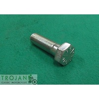FOOT REST BOLT, LH FRONT, 1/2" x 20TPI x 1-3/4", TRIUMPH, OIF, GENUINE, 14-0259