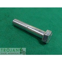 FOOT REST BOLT, RH FRONT, 1/2" x 20TPI x 2-1/2", TRIUMPH, OIF, GENUINE, 14-0262