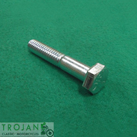CRANKCASE BOLT, TOP REAR, 5/16" x 18TPI x 1 3/4", TRIUMPH, GENUINE, 14-6220