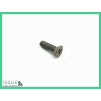 COUNTERSUNK PHILLIPS SCREW, 1/4" x 20TPI x 7/8" , TRIUMPH, NOS, 14-6505