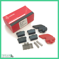 CONSOLE SWITCH GEAR REPAIR KIT, TRIUMPH RED BLACK, GENUINE LUCAS 1971-72 169SA/B