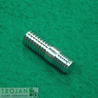 GEARBOX BOX GUIDE PLATE STUD, 1/4" x 20-28TPI x 7/8", TRIUMPH, GENUINE, 21-0547, S547