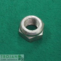 LOCK NUT, CLUTCH CENTRE, 9/16" x 18TPI, TRIUMPH, GENUINE, 21-0586, S586
