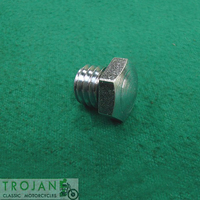 PLUG, CRANKCASE TIMING HOLE BOLT, RH, TRIUMPH, GENUINE, 21-1872, S1872