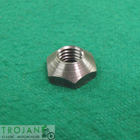 OIL PUMP MOUNTING NUT, CONICAL, 1/4" x 28TPI, TRIUMPH, GENUINE, 21-1906, S1906