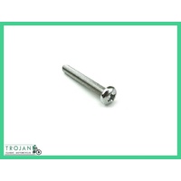 EXHAUST HEAT SHIELD SCREW FOR HIGH PIPES, TRIUMPH, TR6C, T100C, NOS, 21-1953