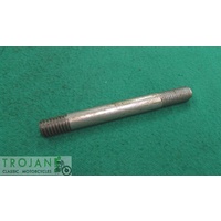 CRANK CASE TO GEARBOX STUD, 5/16" x 18-24TPI x 3", TRIUMPH, GENUINE, 21-2149