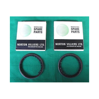 PISTON RING SET, NORTON COMMANDO, 750, GENUINE, NOS, 25830/K STANDARD, 0.000"