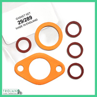 CARB GASKET SET FOR AMAL 289, PRE-MONOBLOC, MADE IN ENGLAND, 29/289, RKC/531