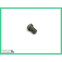 LOWER CHAINGUARD BOLT, 3/8" x 26TI x 17/32, TRIUMPH, RIGID, GENUINE NOS, 37-0840