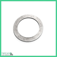 REAR WHEEL SHIM, TRIUMPH, 6T TR6 T120, QD, 1963 ON, GENUINE, 37-1509 W1509