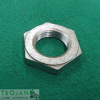FRONT AXLE THIN NUT, RH, 3/4" x 20 TPI, TLS, TRIUMPH, BSA, GENUINE, 37-2058, W2058