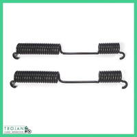 FRONT BRAKE SHOE RETURN SPRINGS, TRIUMPH, BSA, CONICAL HUB, GENUINE, 37-3714, W3714