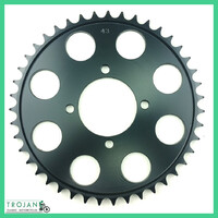 REAR SPROCKET, TRIUMPH, 43T, 4 BOLT DISC BRAKE, 750cc, TR7, T140 1976 UP, 37-3800