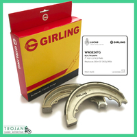 GIRLING REAR BRAKE SHOES, TRIUMPH, BSA, CONICAL HUB, 1971-75, 37-3925, 37-3926
