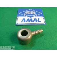 AMAL CARB SINGLE BANJO, 1/4", GENUINE, 376/097 M