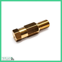 CARB MAIN JET, 200, FOR AMAL 600/900 SERIES CARB, ENGLAND, 376/100-200