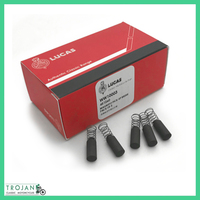MAGNETO BRUSHES, 5 PACK, SPRINGS, GENUINE LUCAS, K2F, TRIUMPH, BSA, NORTON, 451260