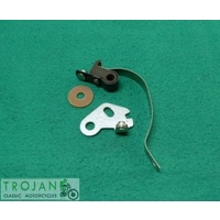 GENUINE LUCAS POINTS CONTACT SET, 4CA, TRIUMPH, NORTON, BSA TWINS, 63-67, 54415803