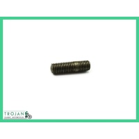 GEARCHANGE GUIDE PLATE STUD, 1/4" x 26TPI x 7/8", TRIUMPH, GENUINE NOS, 57-0454