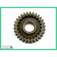 LAYSHAFT GEAR, 30T, 4SPD, TRIUMPH, 1ST GEAR (LOW), GENUINE, 57-3862, 57-0926 T3862, T926