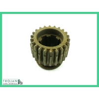 GEARBOX LAYSHAFT 3RD GEAR, 22T, TRIUMPH UNIT, PRE UNIT, GENUINE NOS, 57-0930
