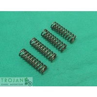CLUTCH SPRING SET, TRIUMPH, EARLY TYPE, GENUINE (SET OF 4), 57-0999, T999