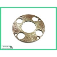 CLUTCH CENTRE OUTER BACK PLATE, 4 SPRING, TRIUMPH, 1954-63, GENUINE NOS, 57-1044