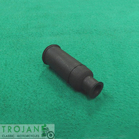 CLUTCH CABLE ADJUSTER RUBBER BOOT, TRIUMPH, BSA, GENUINE, 57-1646, 68-3264