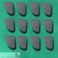 CLUTCH SHOCK RUBBERS (SET 12) TRIUMPH T150 T160 A75, GENUINE, 57-5001, 57-4324, 57-1723, 68-3282