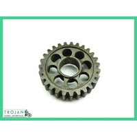 GEARBOX LAYSHAFT 1ST GEAR, 27T RACE TRIUMPH, UNIT 350, 500, GENUINE NOS, 57-1982