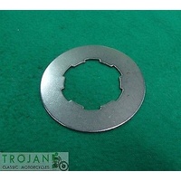 GEARBOX SPROCKET LOCK WASHER, 4 SPEED, TRIUMPH, UNIT 650, GENUINE, 57-2116