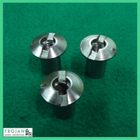 CLUTCH SPRING ADJUSTER RETAINER NUT, TRIUMPH, BSA, GENUINE (SET OF 3) 57-2526