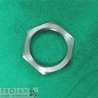 LOCK NUT (FOR SPROCKET), HIGH GEAR, TRIUMPH, 5 SPEED, GENUINE, 57-4396