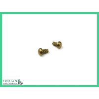 GEAR INDICATOR PLATE RIVETS (PAIR) TRIUMPH, PRE UNIT, GENUINE NOS, 60-0208/17