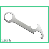 TOOL, FORK TOP NUT, SEAL HOLDER, COMBINATION SPANNER WRENCH, TRIUMPH, 60-0220, D220