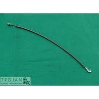 DUAL SEAT CHECK WIRE CABLE, TRIUMPH, T100 TR6 T120 T150, 60-0374, D374