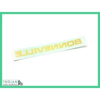 SIDE COVER DECAL BONNEVILLE, TRIUMPH, GENUINE, 60-2103