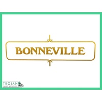 SIDE COVER DECAL, TRIUMPH, BONNEVILLE T120, GENUINE, 60-3722, D3722