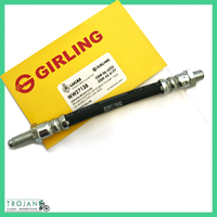GIRLING BRAKE HOSE, TOP, MASTER CYL TO YOKE, UK BARS, TRIUMPH, GENUINE, 60-4177 G