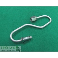 REAR CALIPER BRAKE PIPE BUNDY HOSE, TRIUMPH, TR7, T140, T160, GENUINE, 60-7007