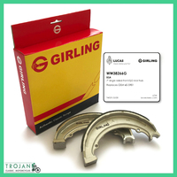 GIRLING REAR BRAKE SHOES, 7", BSA, A, B SERIES, TRIUMPH T25, 65-5940, 65-5901