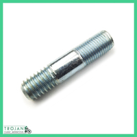CYLINDER BASE STUD, 3/8" x 16-26TPI x 1-5/8", TRIUMPH, GENUINE, 70-0672, E672
