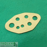 OIL PUMP GASKET, TRIUMPH, PRE UNIT, TO 1962, GENUINE, 70-1537, E1537
